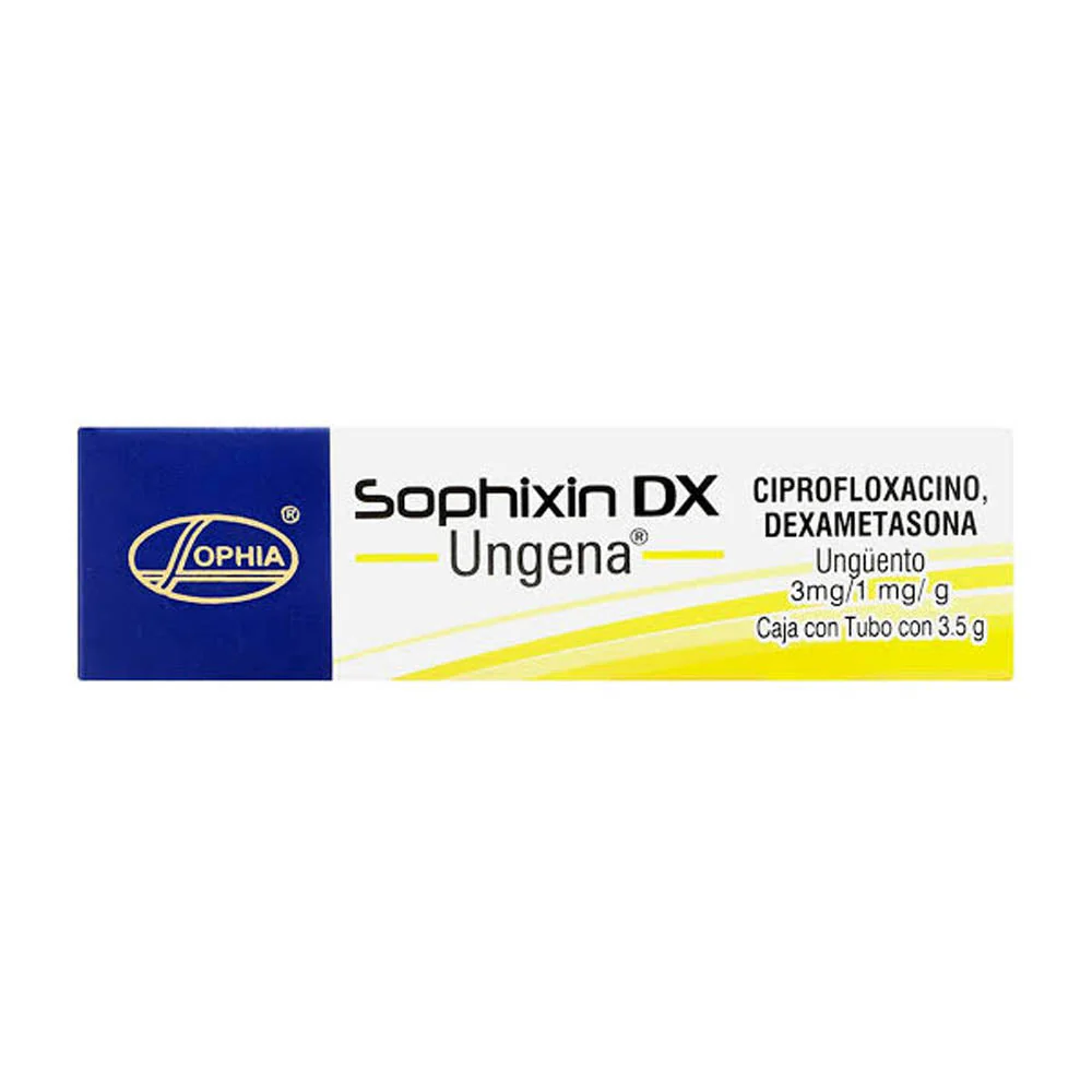 Sophixin Dx Ungena 3/1 Mg Tubo 3.5 G