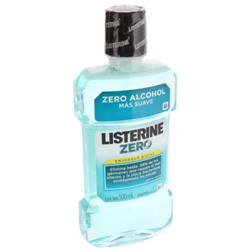 Enjuague Bucal Listerine Zero Menta Suave 500 Ml - Image 2