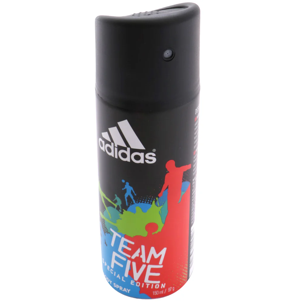 Desodorante Adidas Men Team Five Spray 150 - Image 4