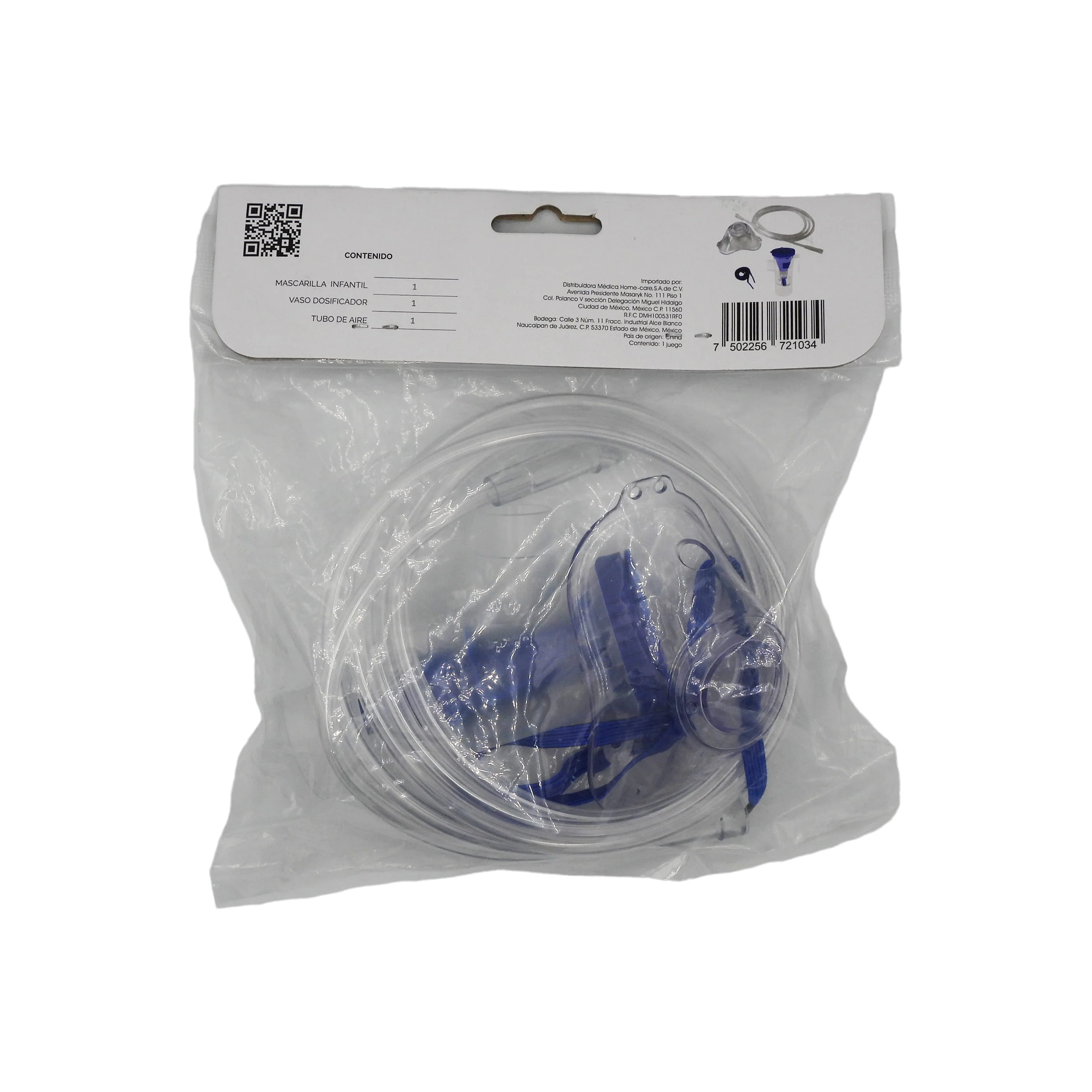 Mascarilla Para Nebulizar Pediatrica Home Care - Image 2