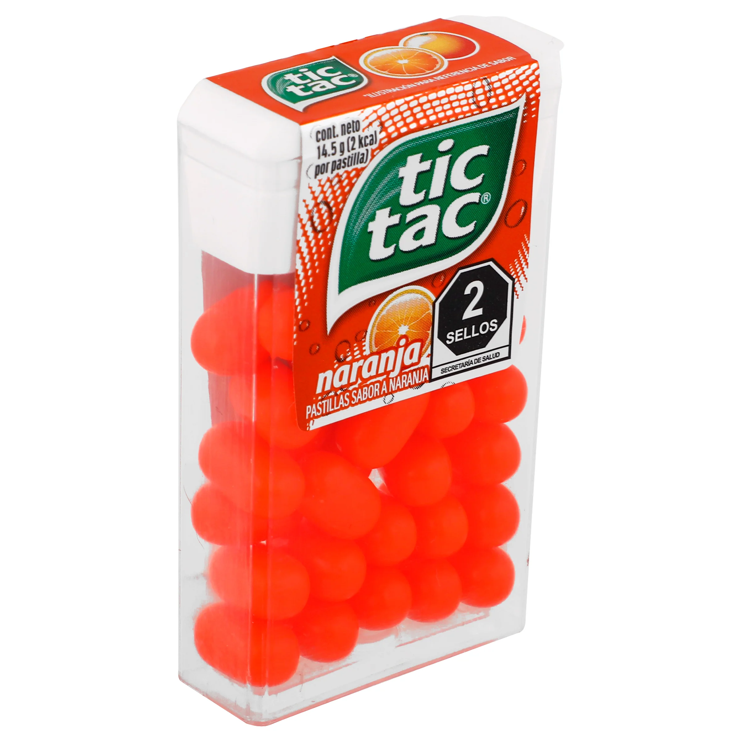 Dulce Tic Tac Naranja 16 G - Image 2