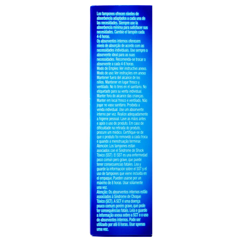 Tampones Tampax Pearl Super Absorbentes Con 8 Piezas - Image 6