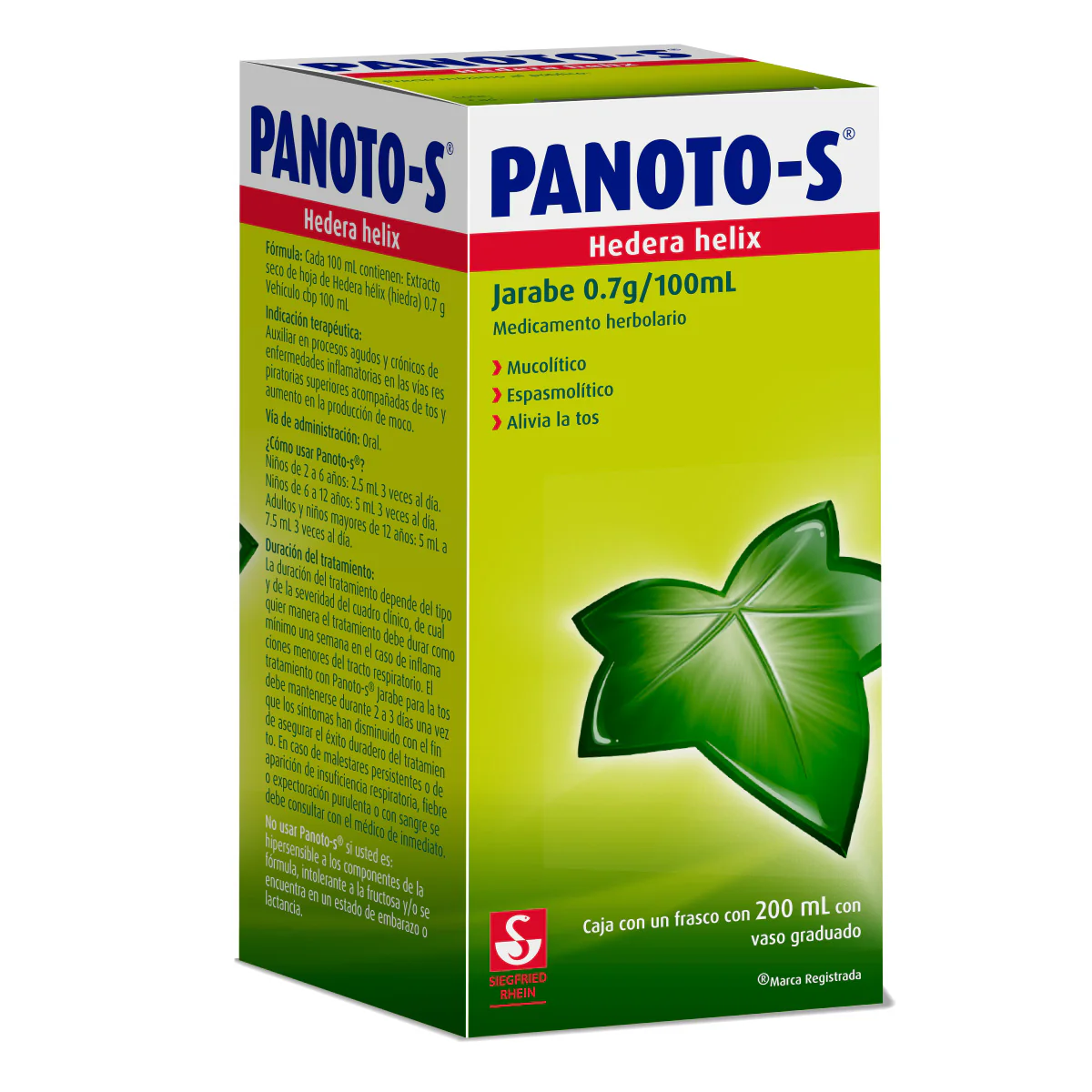 Panoto-S 200 Ml - Frasco Con Jarabe (Hedera Helix) - Image 3