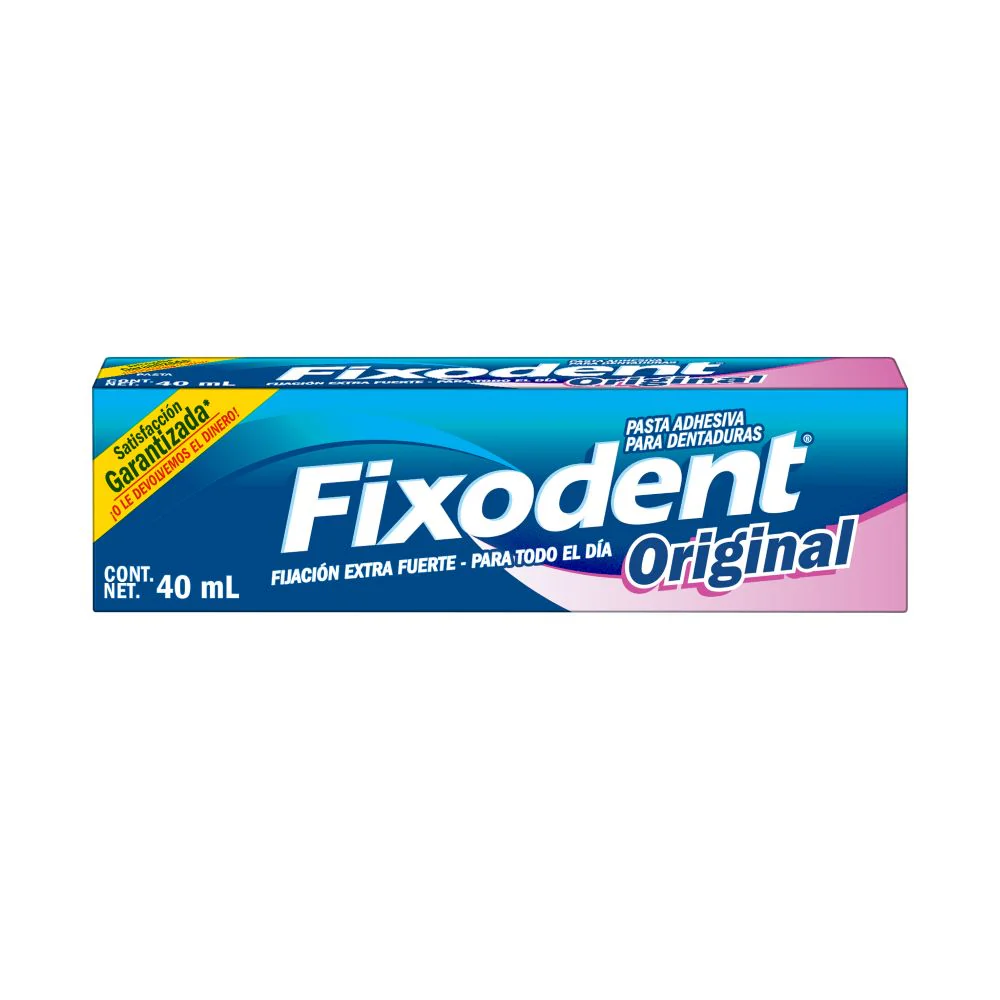 Adhesivo Dental Fixodent Original 40 Ml