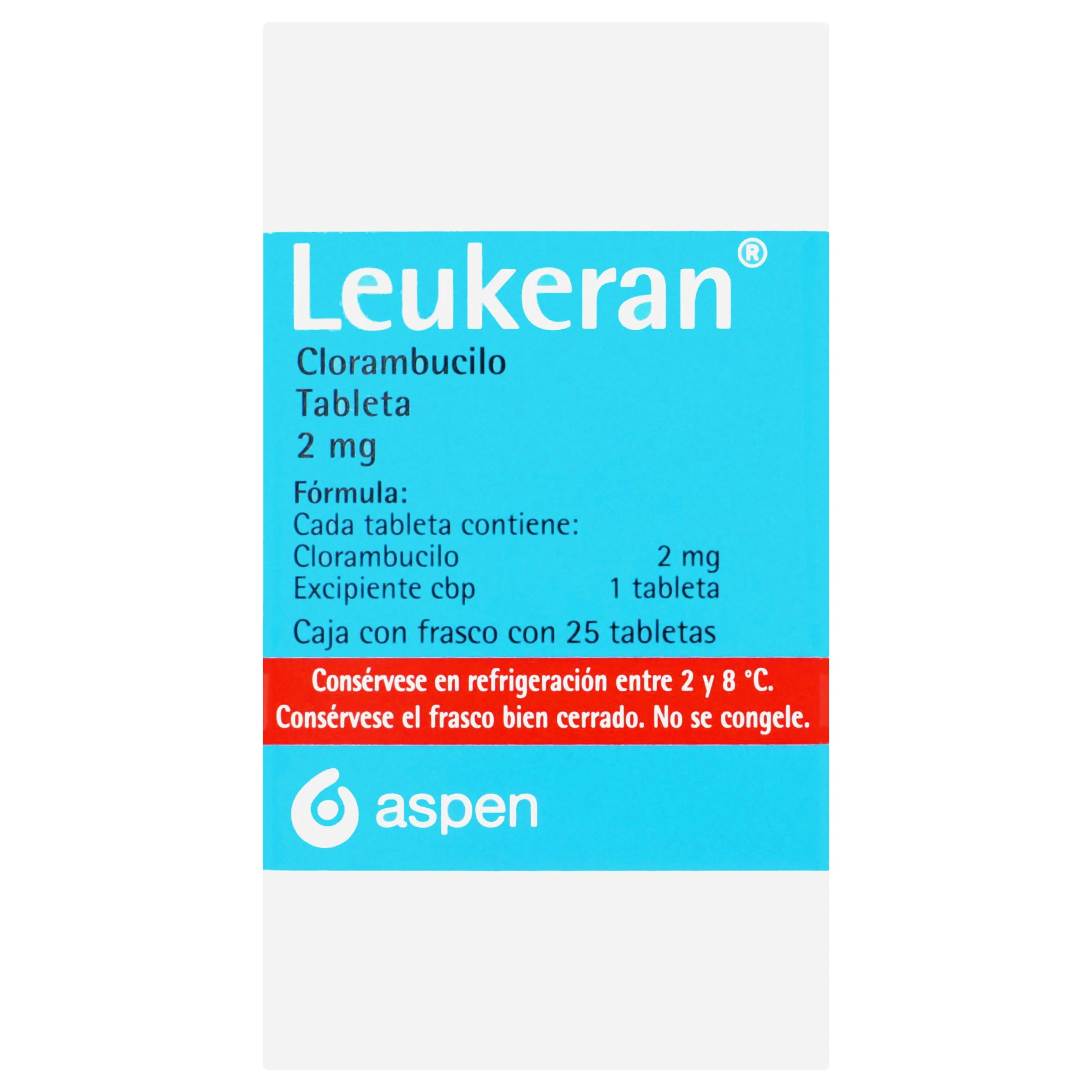 Leukeran 2 Mg Tabletas Con 25