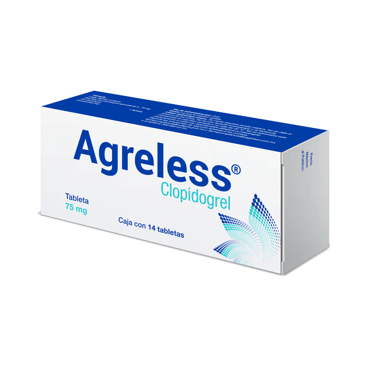 Agreless 75 Mg - Caja Con 14 Tabletas (Clopidogrel) - Image 2