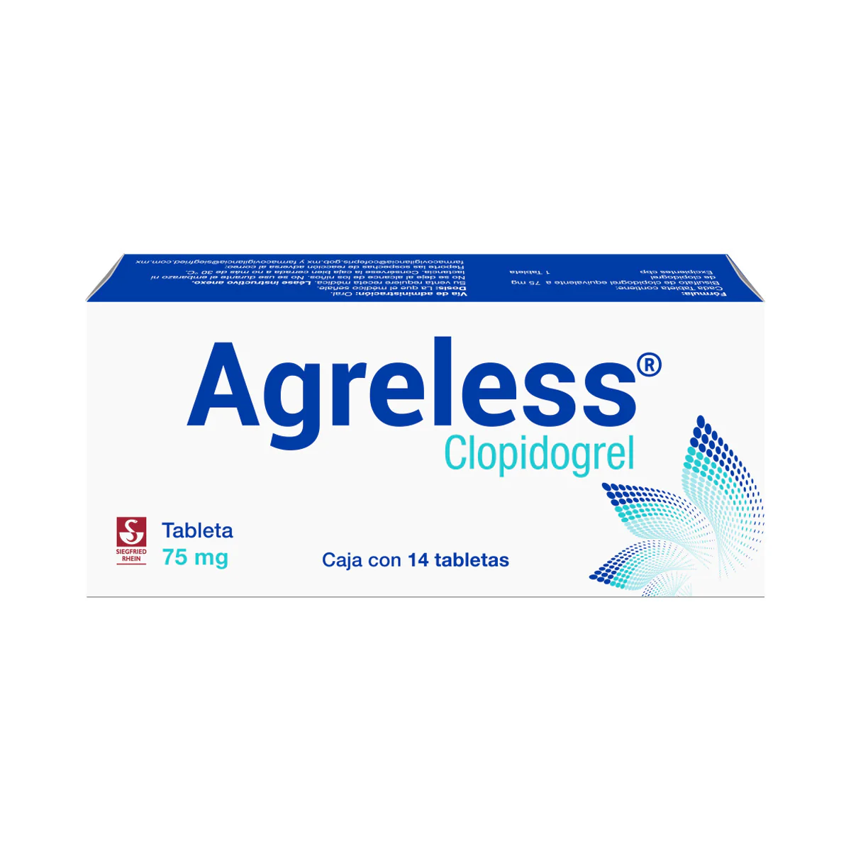 Agreless 75 Mg - Caja Con 14 Tabletas (Clopidogrel) - Image 4