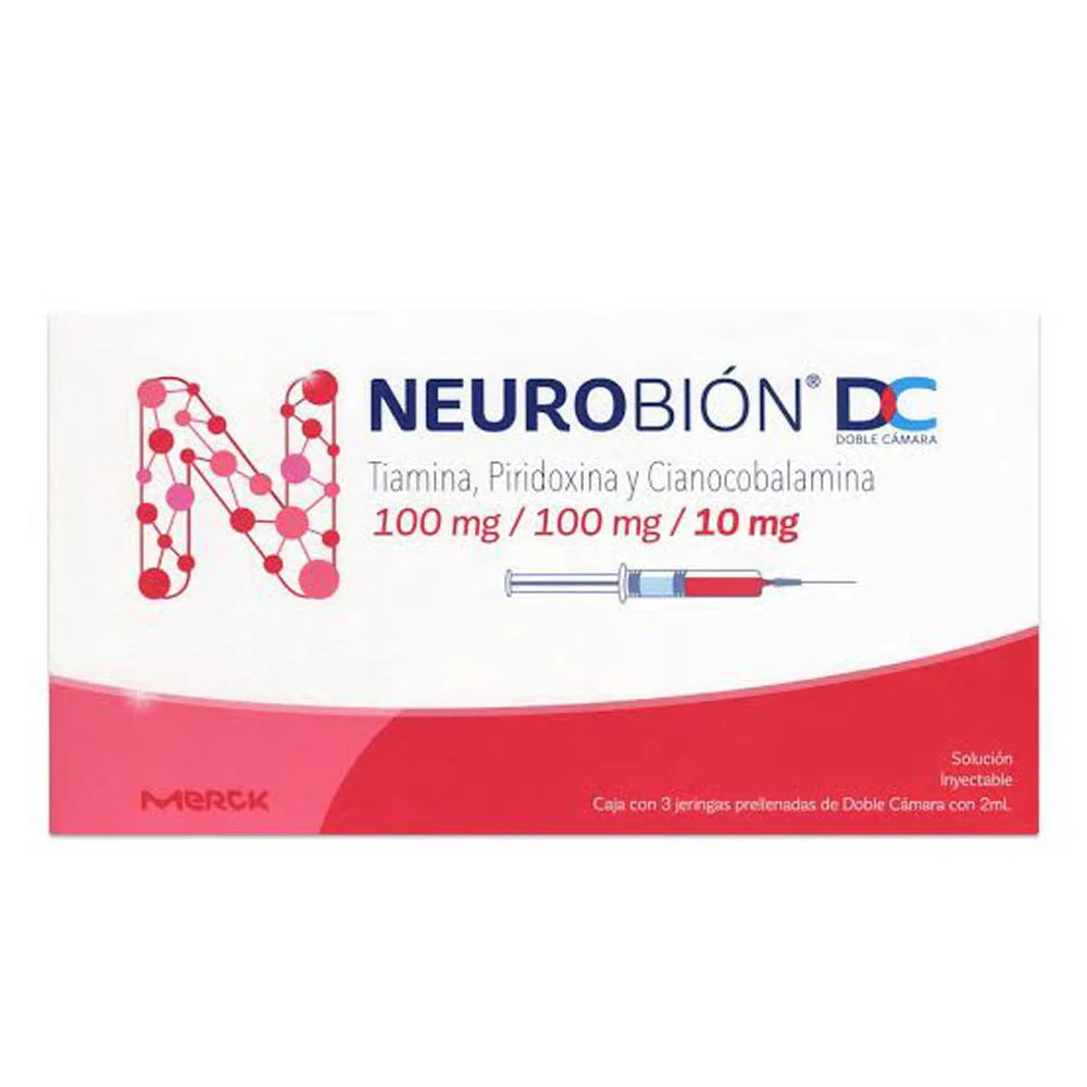 Neurobion Dc 10 Mg Con 3 Jeringas Prellenadas