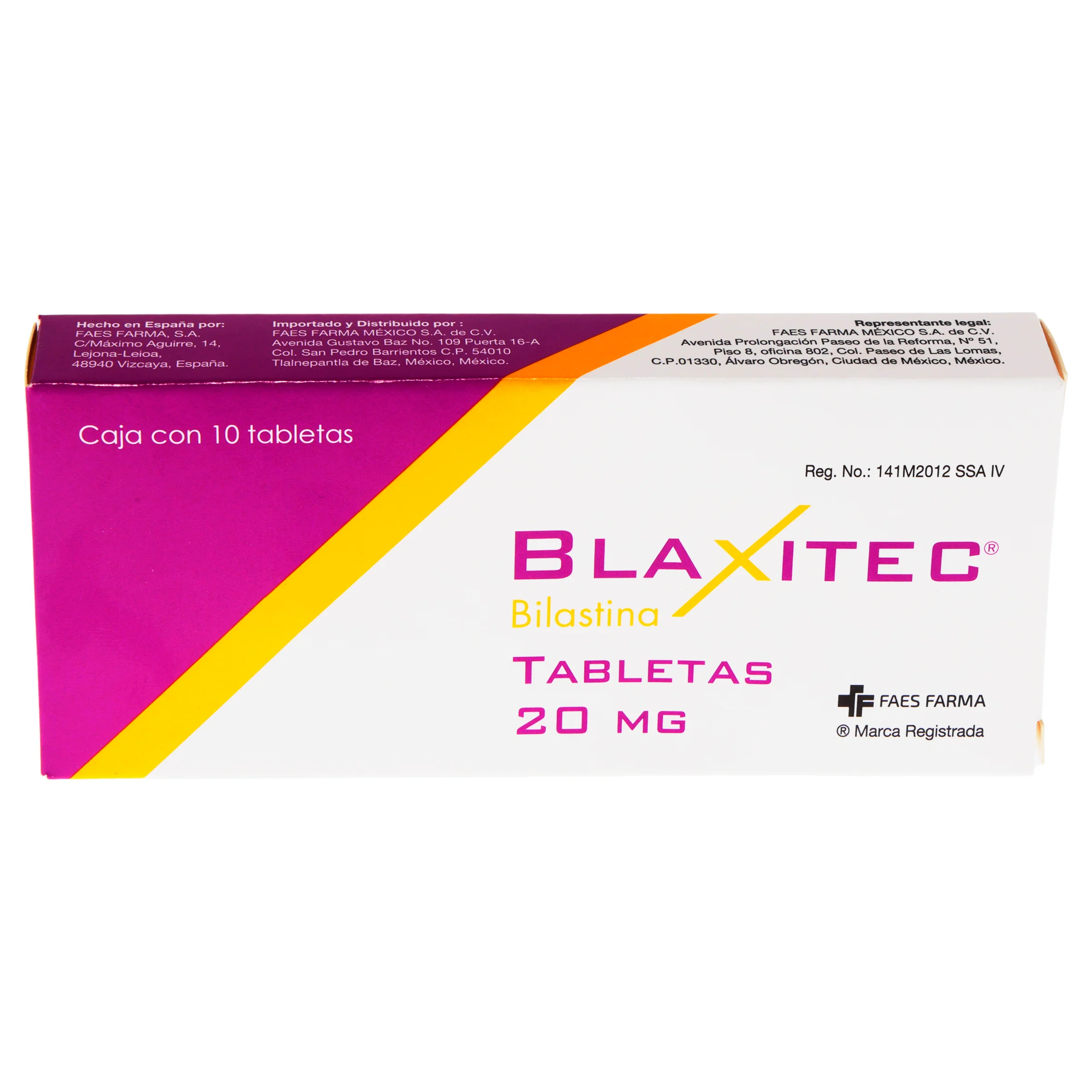 Blaxitec 20 Mg Con 10 Tabletas - Image 3