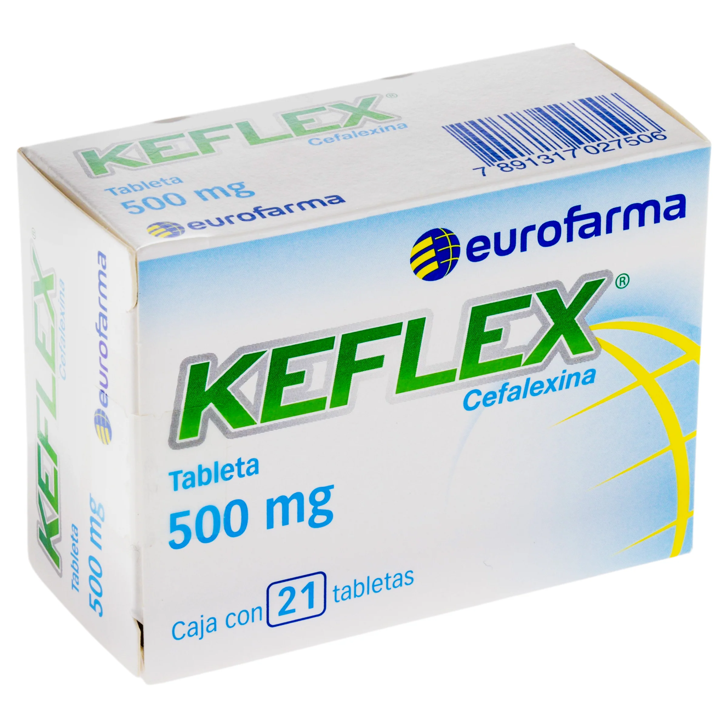 Keflex 500 Mg Con 21 Tabletas - Image 2