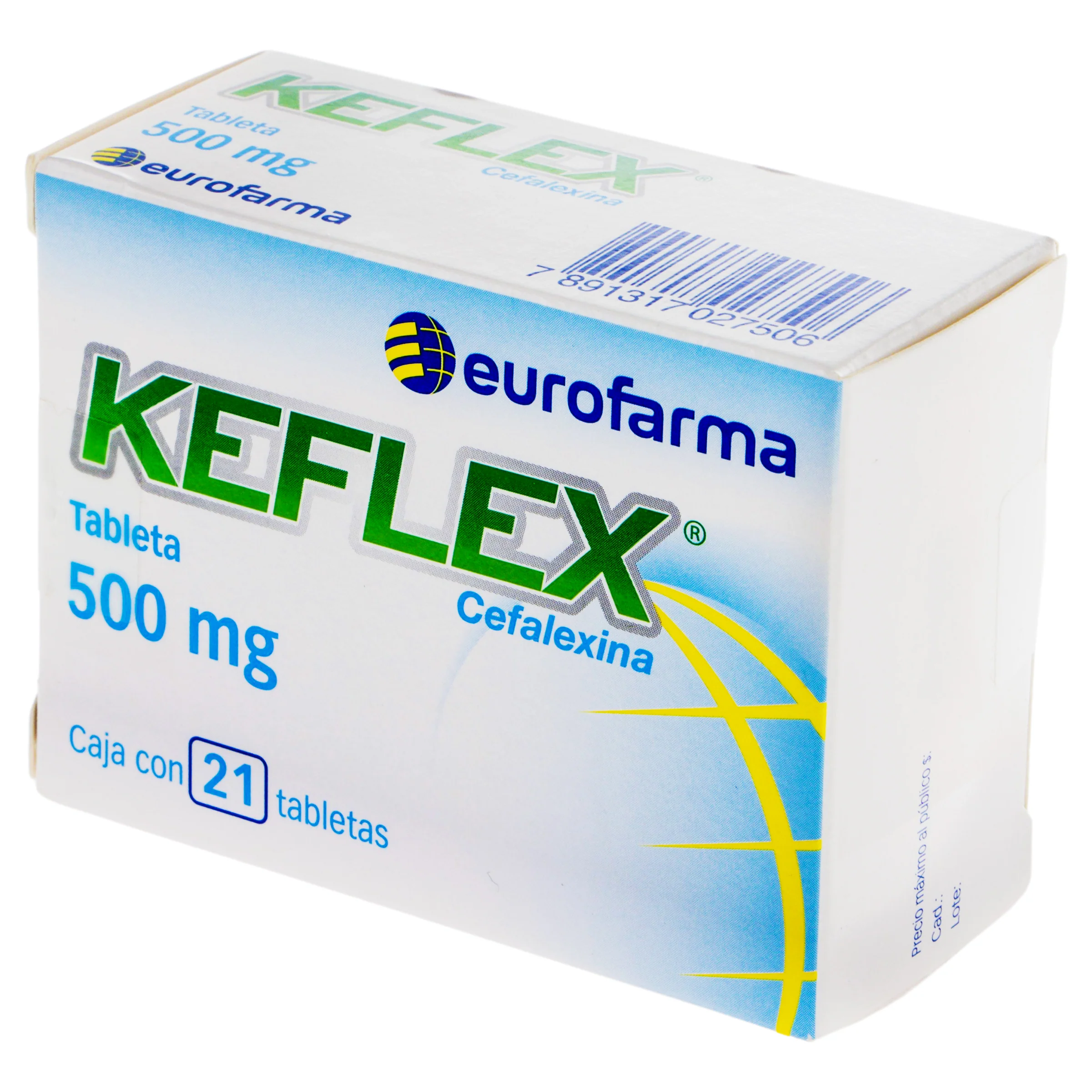 Keflex 500 Mg Con 21 Tabletas - Image 4
