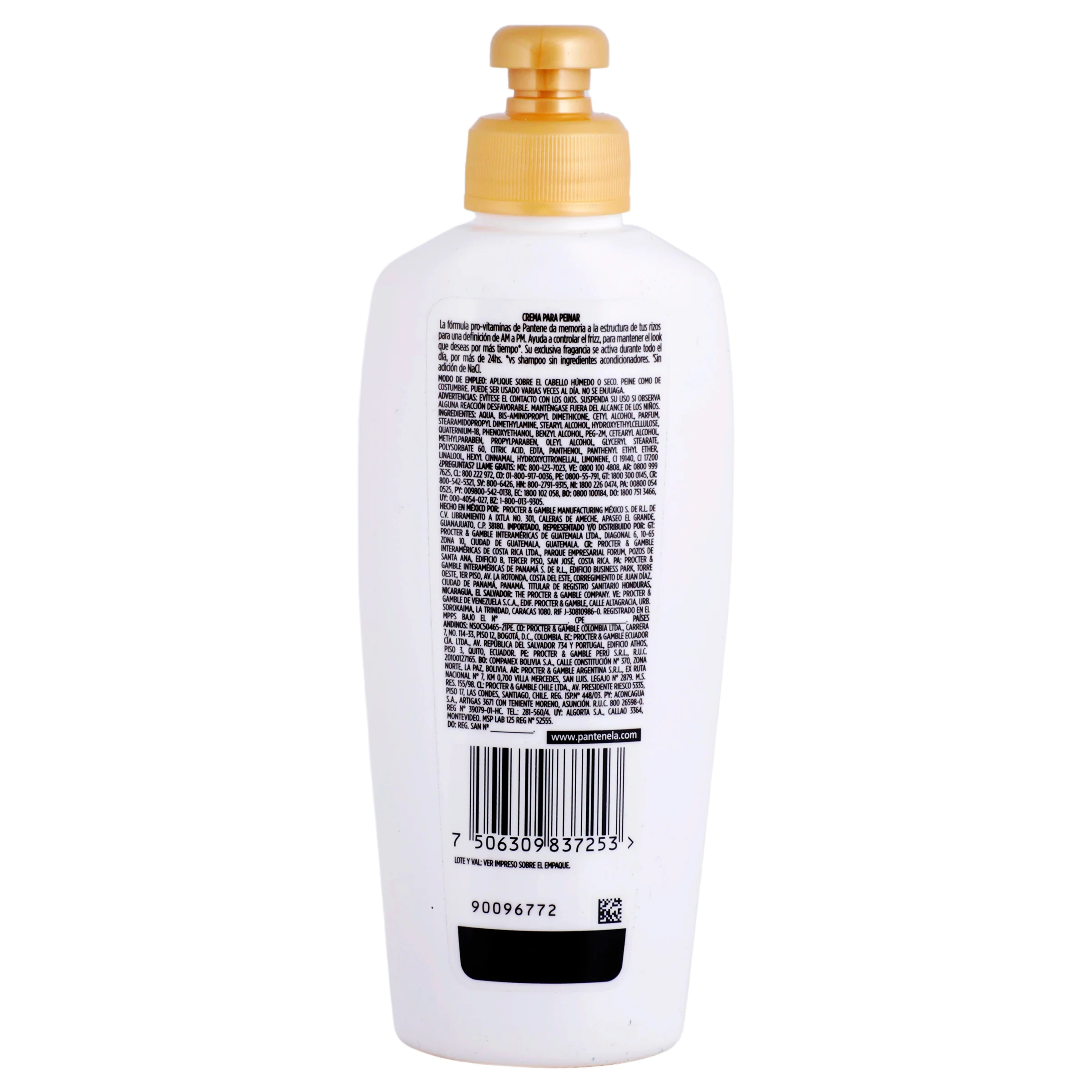 Crema Pantene Para Peinar Rizos Definidos 153 G - Image 7