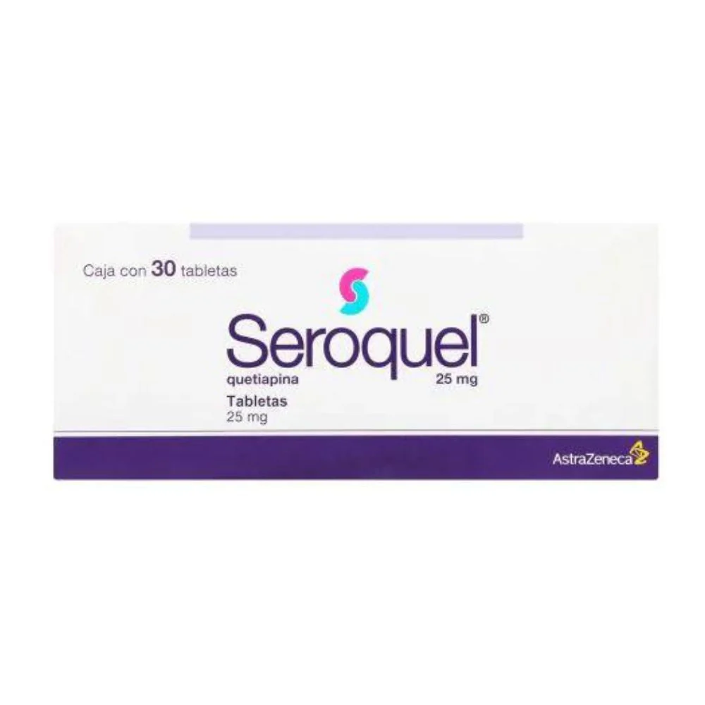 Seroquel 25 Mg Tabletas 30