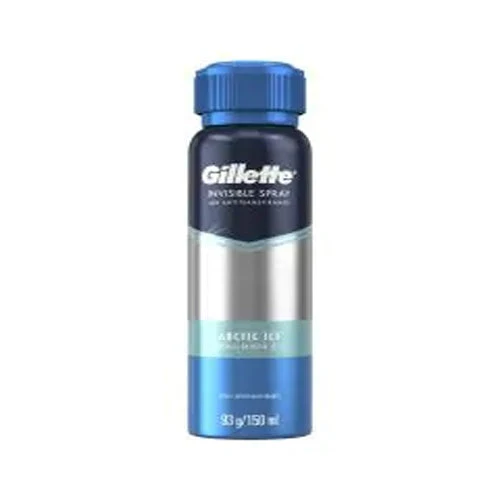 Desodorante Gillette Endurence Artic Ice Spray 150 Milimetros