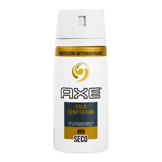 Desodorante Axe Seco Gold Temp Spray 152 Ml