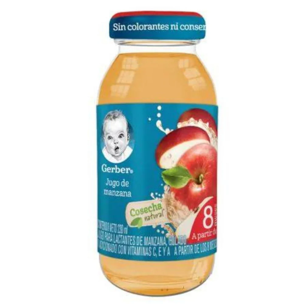 Gerber Jugo Tercera Etapa Manzana 237 Ml