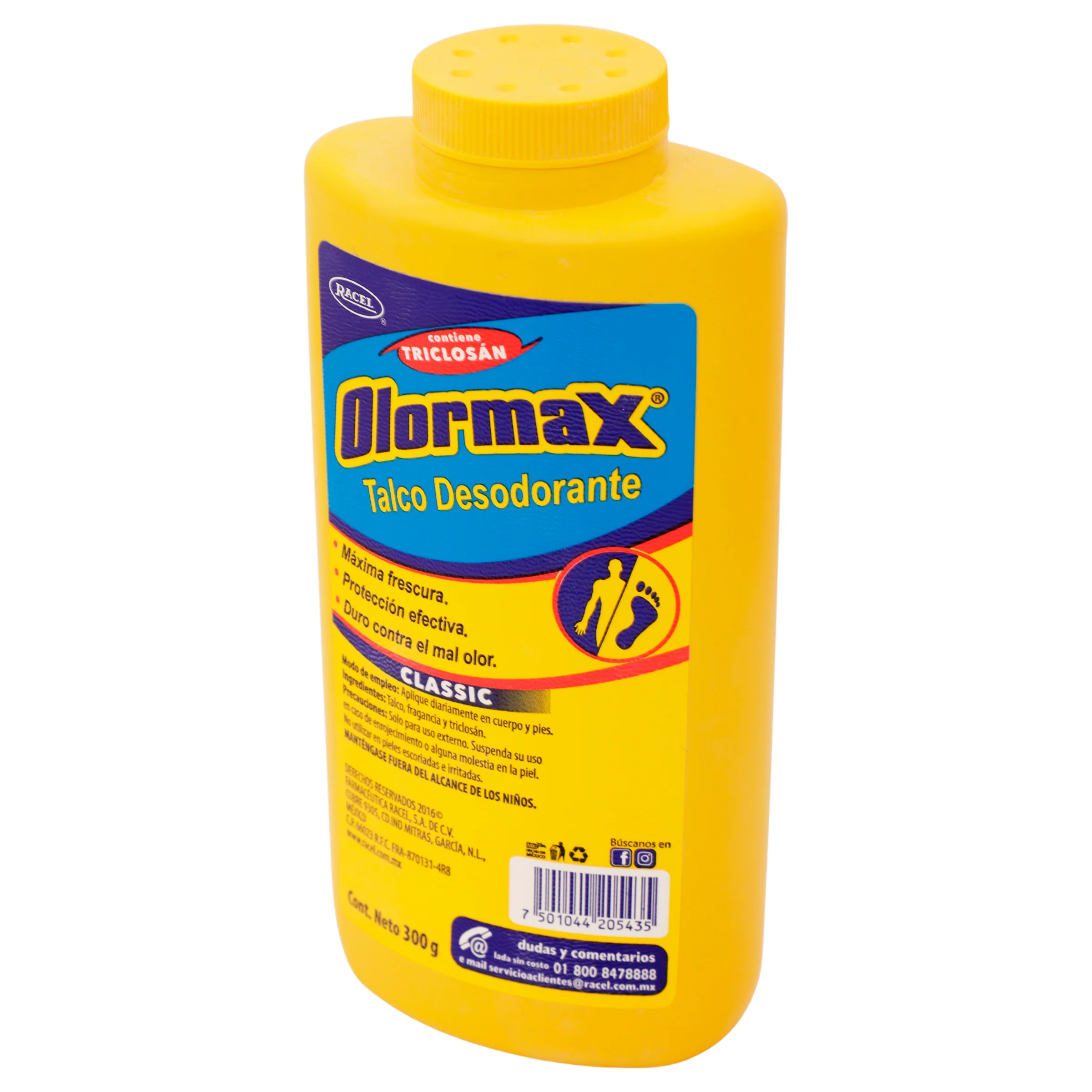 Talco Olomax Desodorante Classi 300 G - Image 4