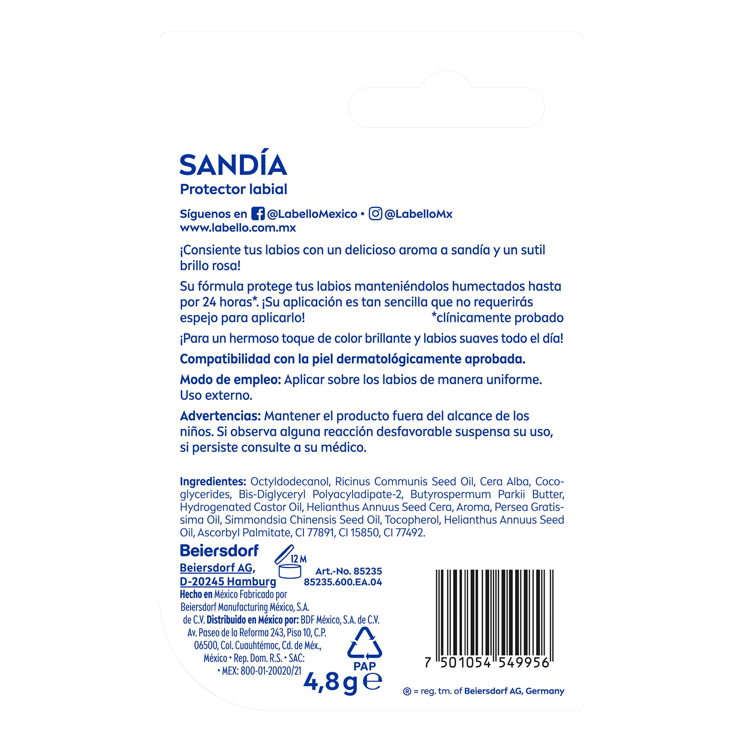 Protector Labial Labello Sandia 4.8 G - Image 7