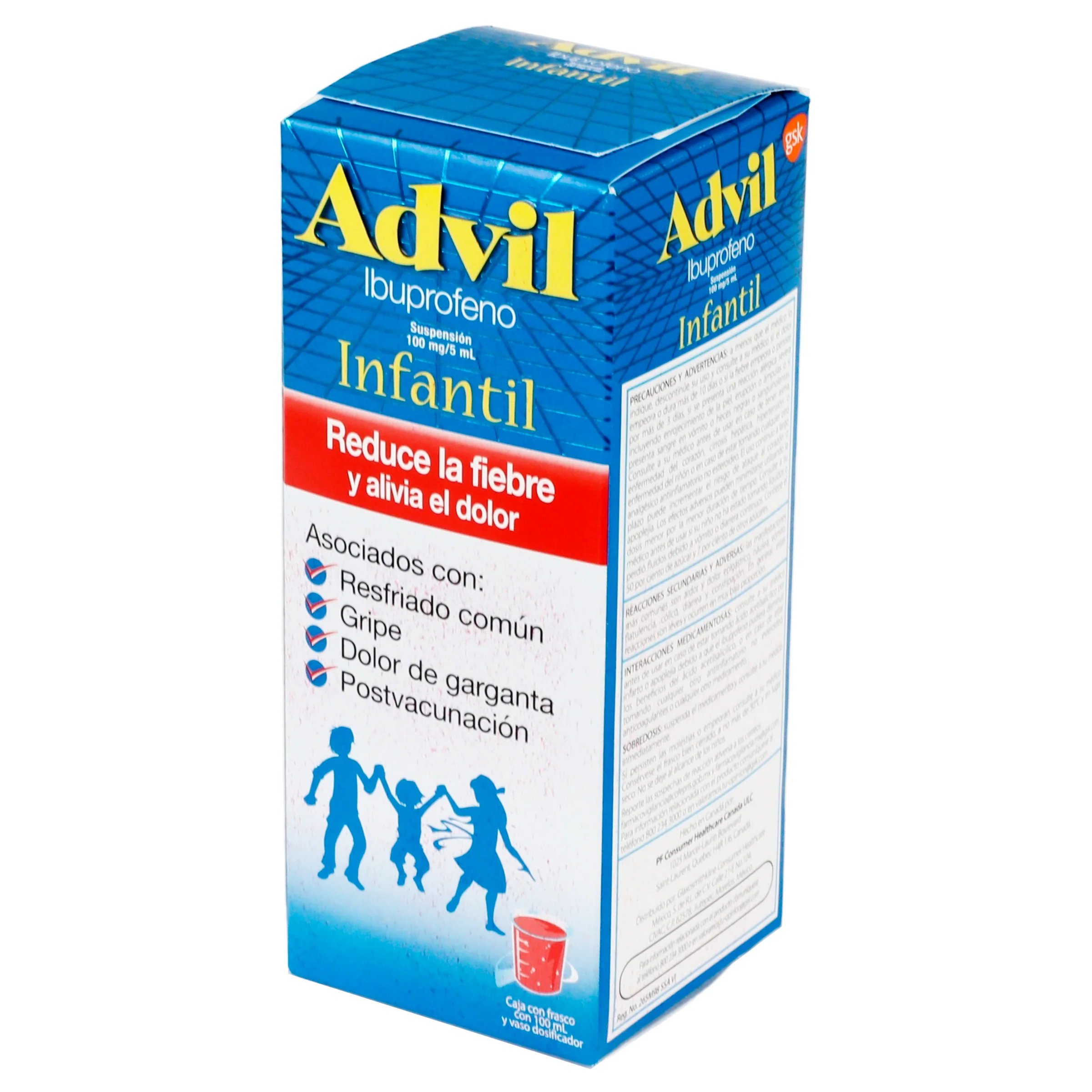 Advil Infantil Frutas Suspension 100 Mg/5 Ml - Image 4