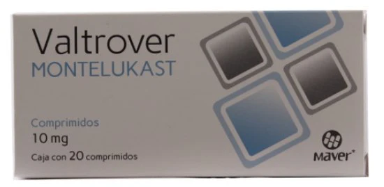 Valtrover (Montelukast) 10 Mg Con 20 Comprimidos