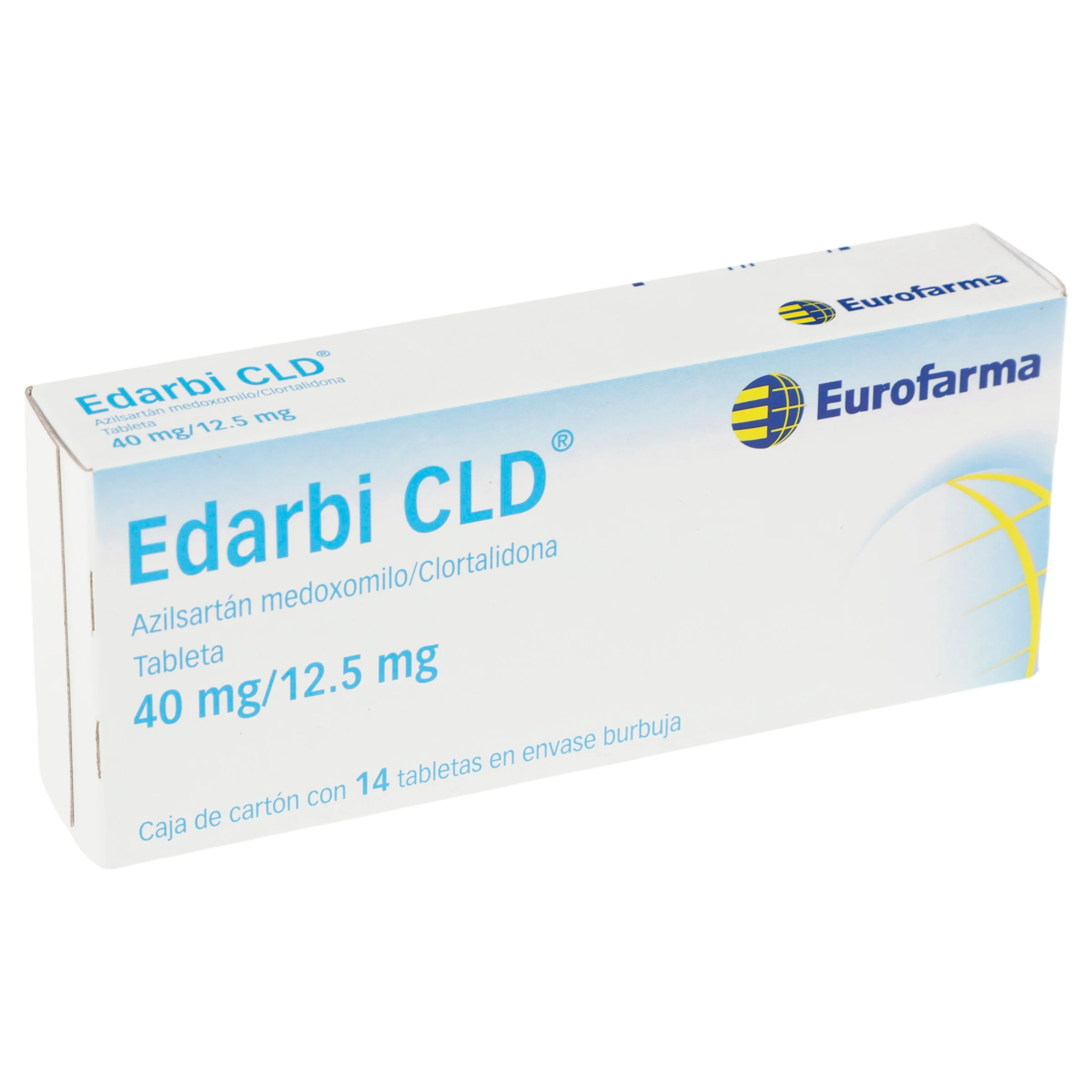Edarbi Cld 40/12.5 Mg Con 14 Tabletas - Image 2