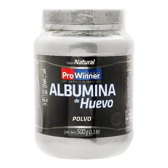 Albumina De Huevo Natural 500 G Pronat