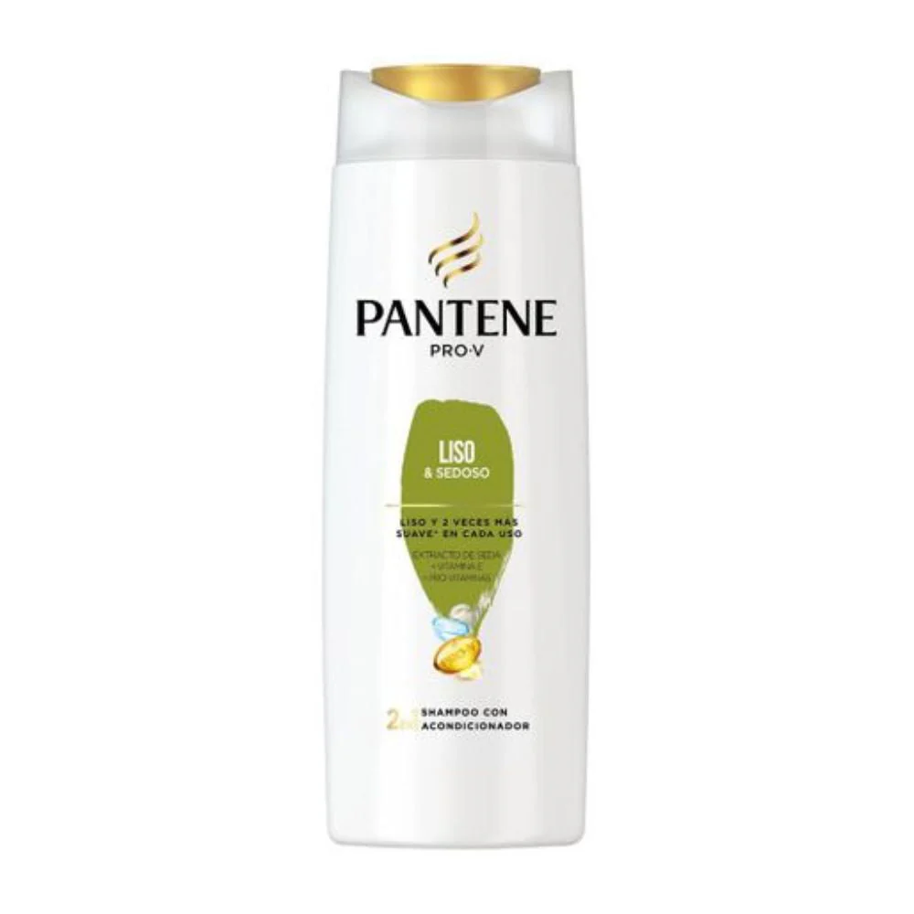 Shampoo Acondicionador Pantene Liso-Suave 400 Mililitros