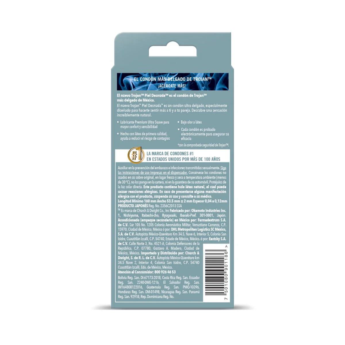 Preservativo Trojan Piel Desnuda Con 3 - Image 3