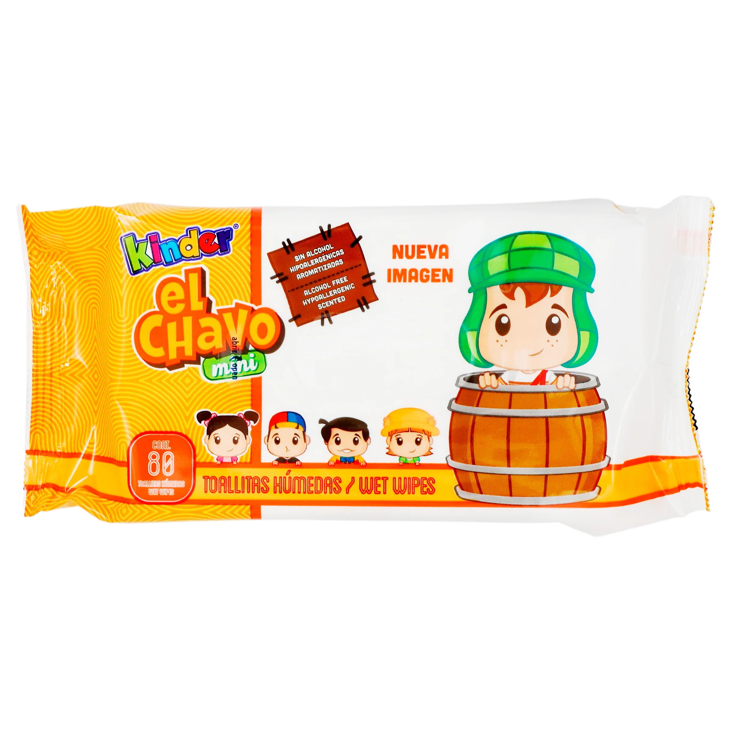 Toallas Humedas Chavo Bebe Con 80