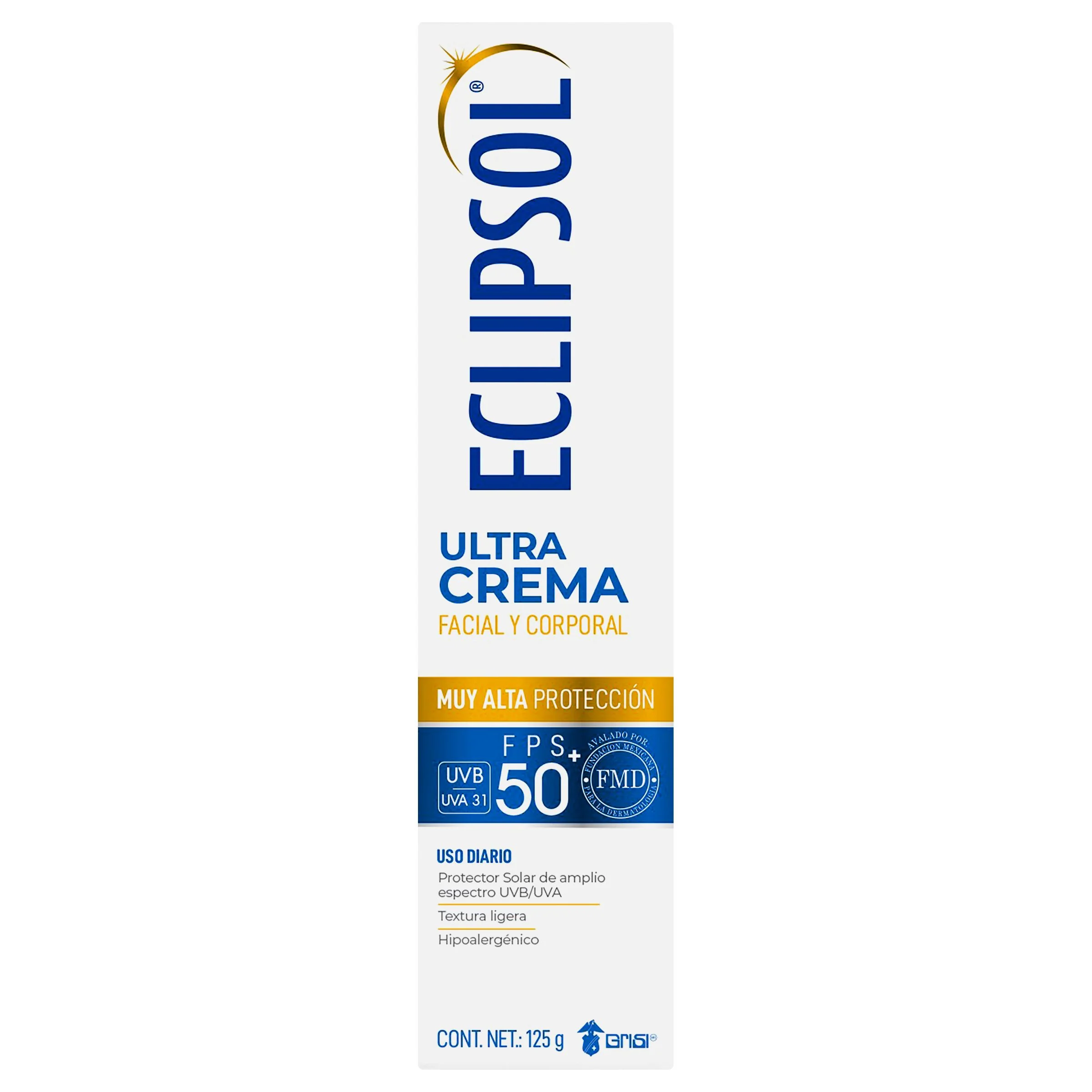 Eclipsol Ultra 50 Fps Crema Con 125 G