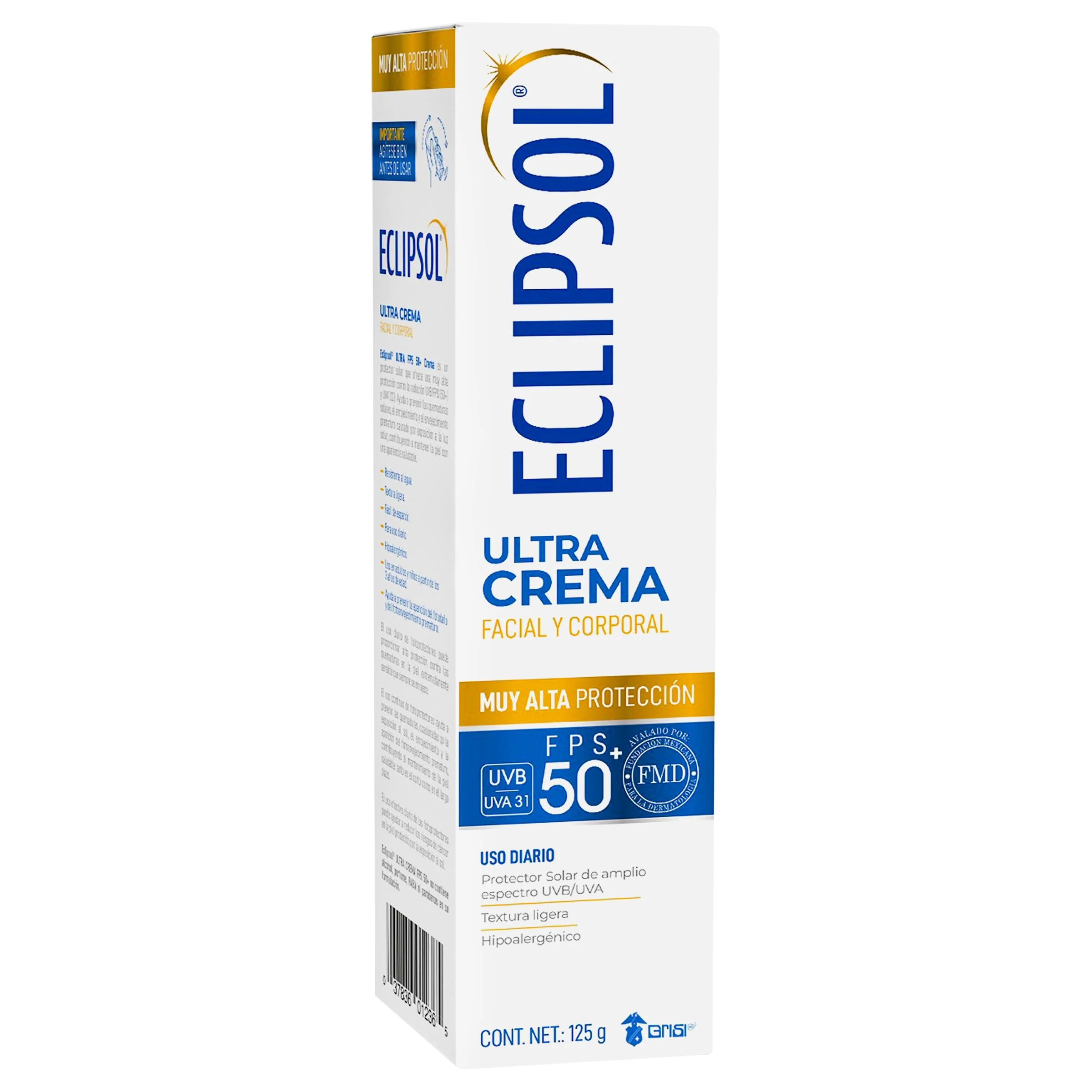Eclipsol Ultra 50 Fps Crema Con 125 G - Image 2