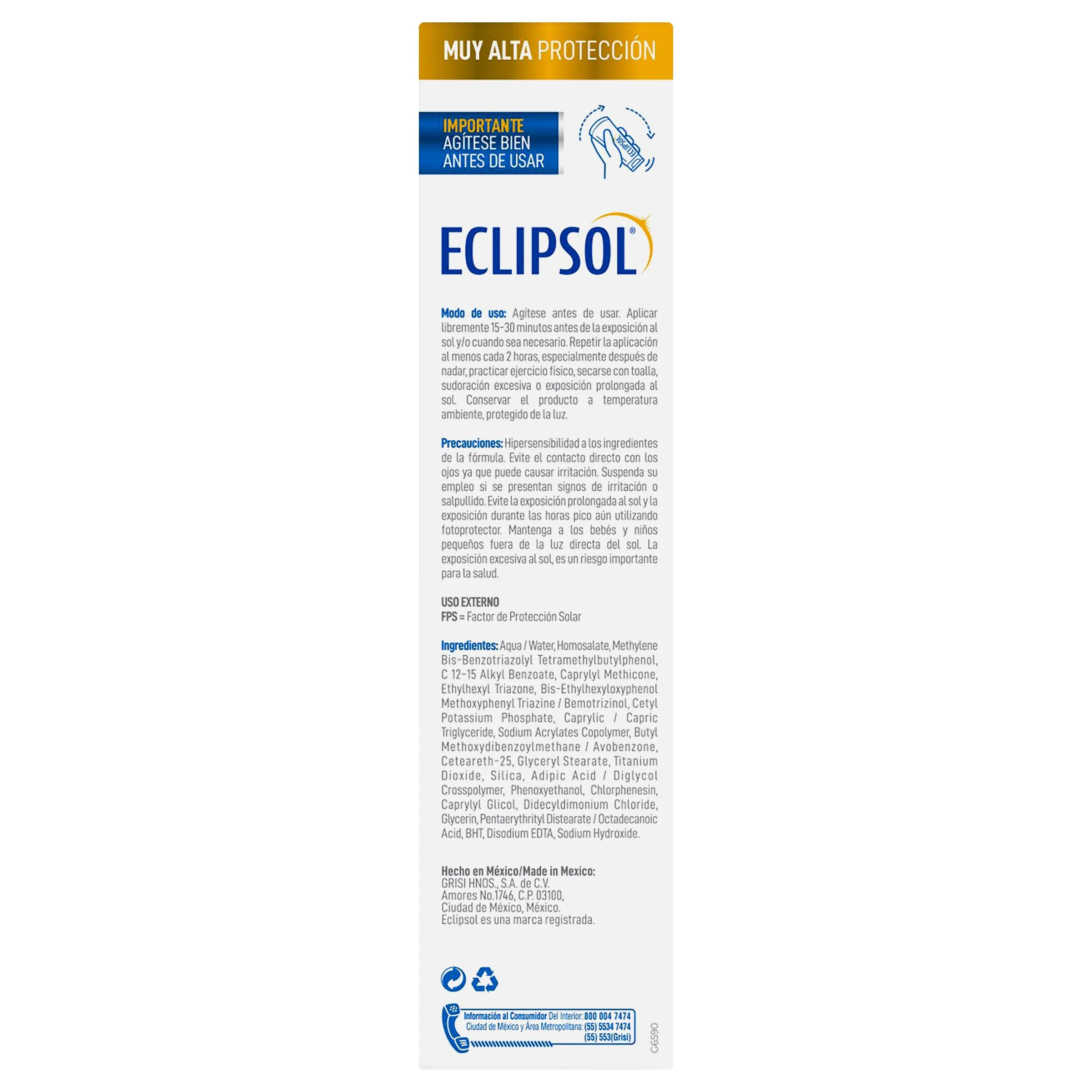 Eclipsol Ultra 50 Fps Crema Con 125 G - Image 3