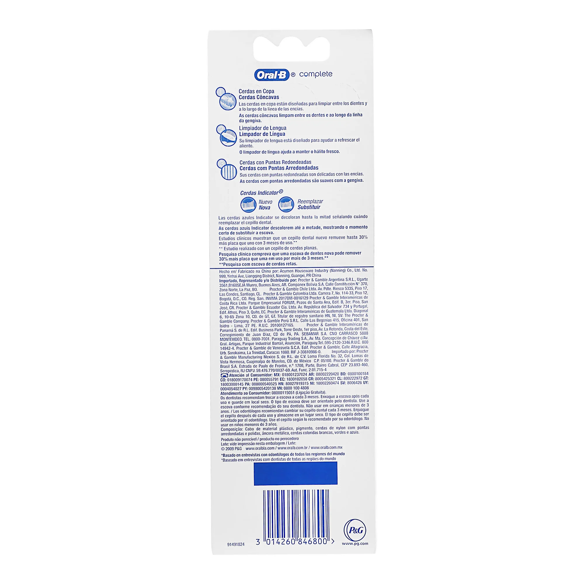 Cepillo Dental Oral-B Complet 40Sve Con 3 - Image 2
