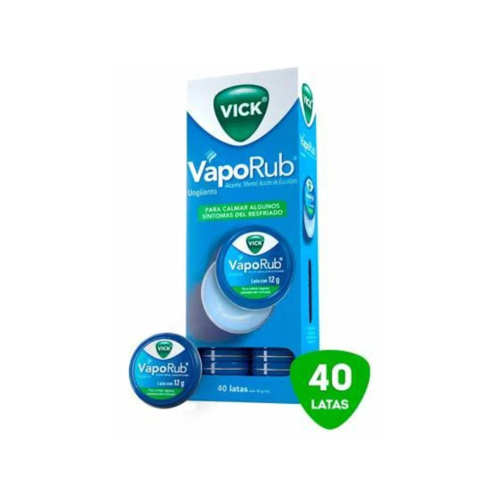 Vaporub Ungüento 40 X 12 G