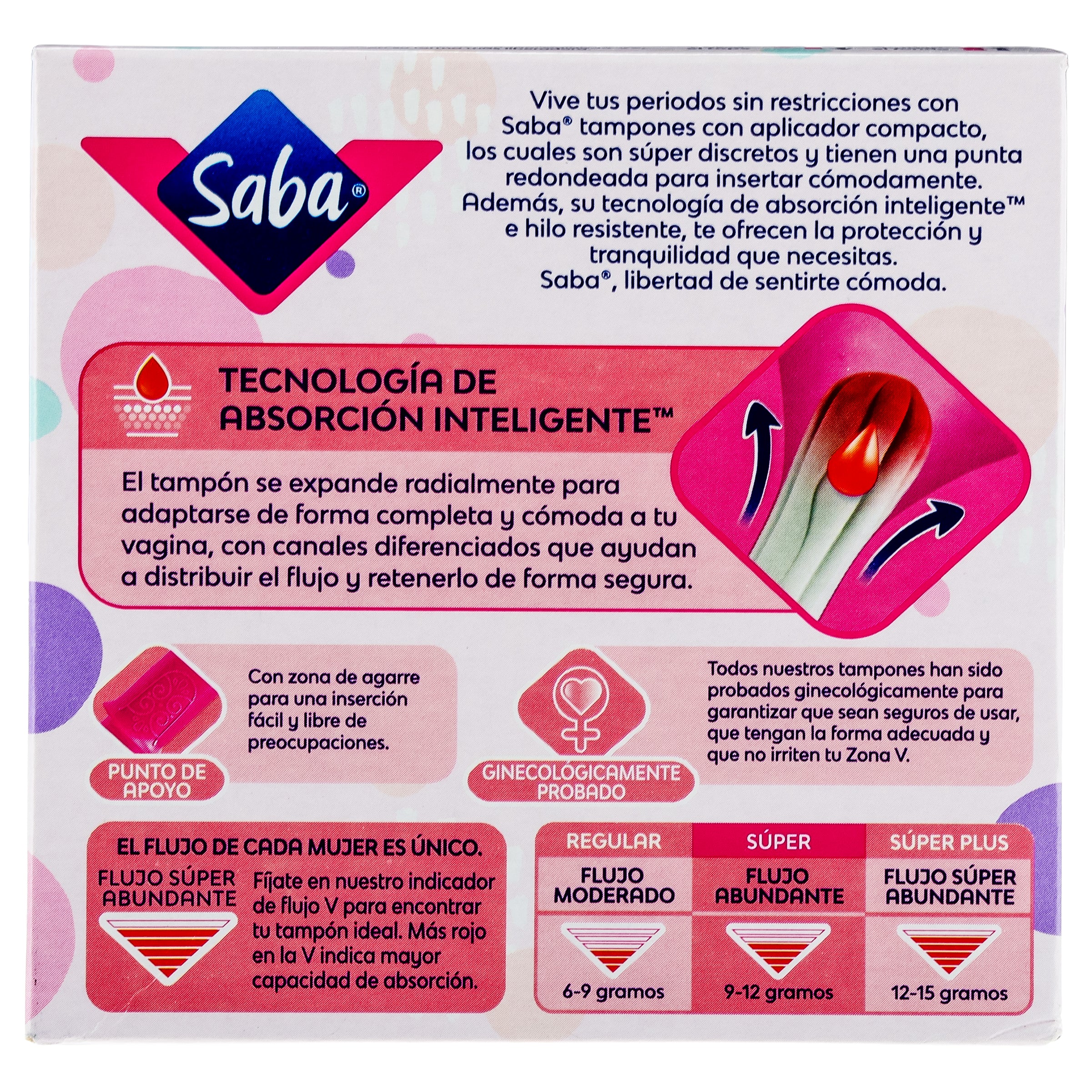 Tampones Saba Compac Super Plus Con 10 Piezas - Image 8
