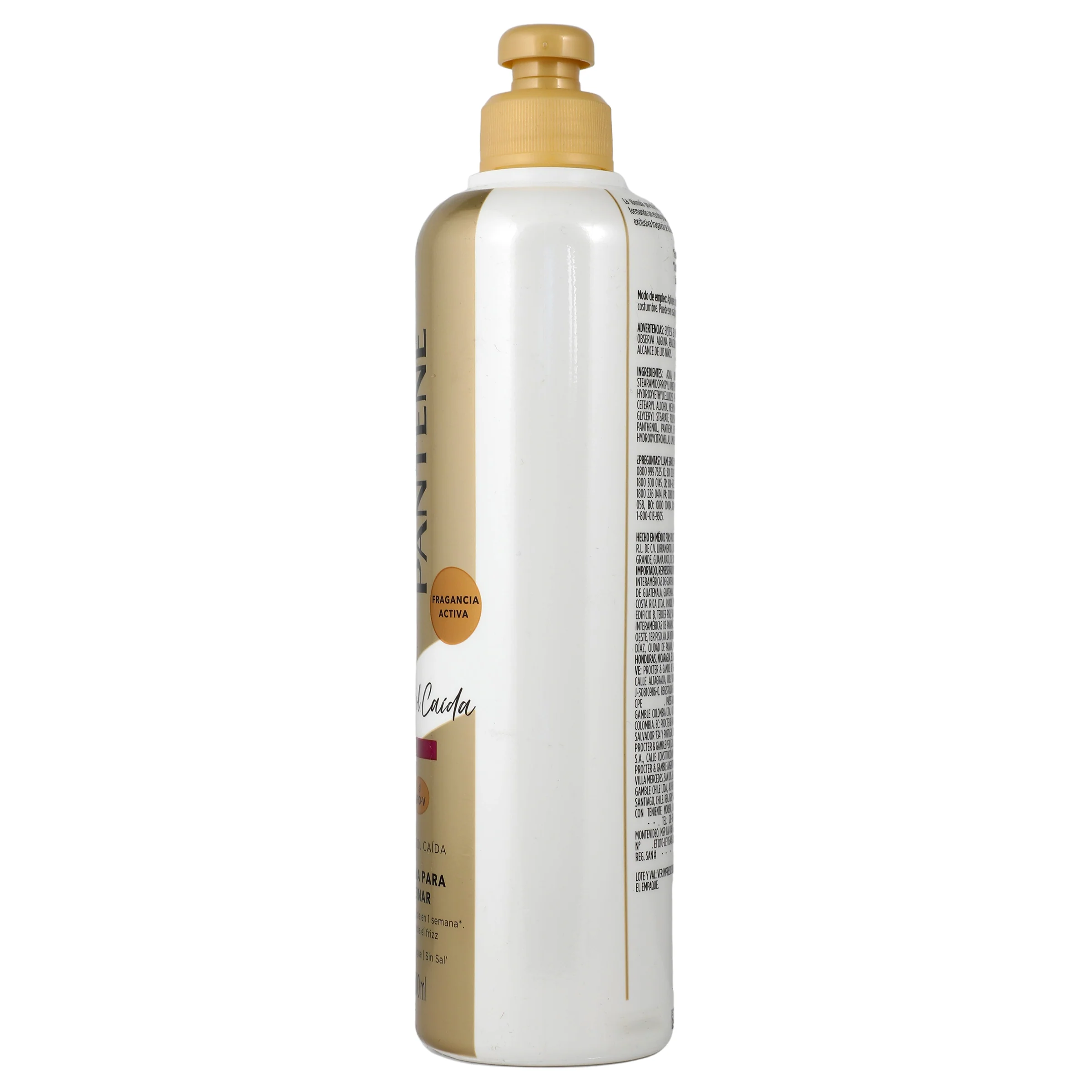 Crema Pantene Control Caida Para Peinar 300 Ml