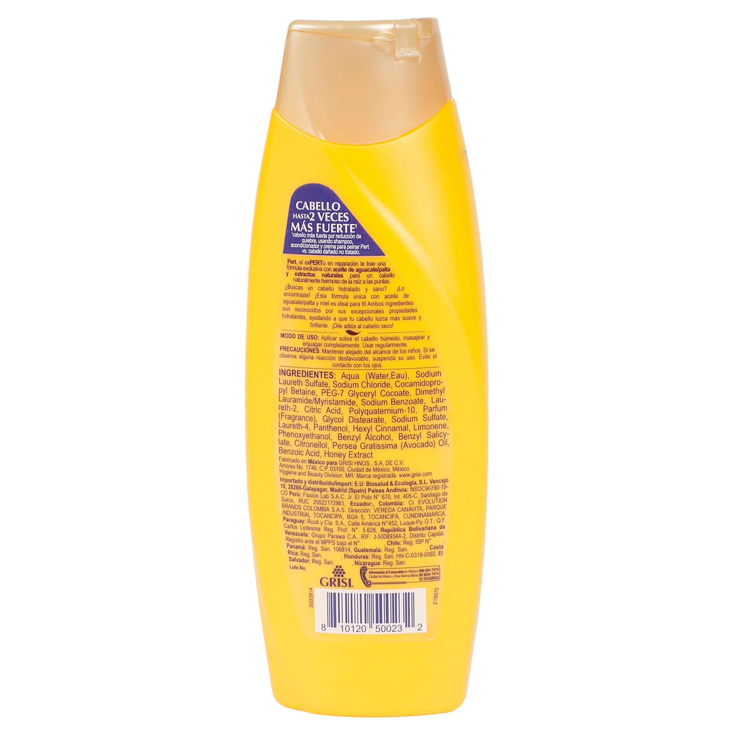 Shampoo Pert Plus Hidratacion Profunda 180 Ml - Image 7