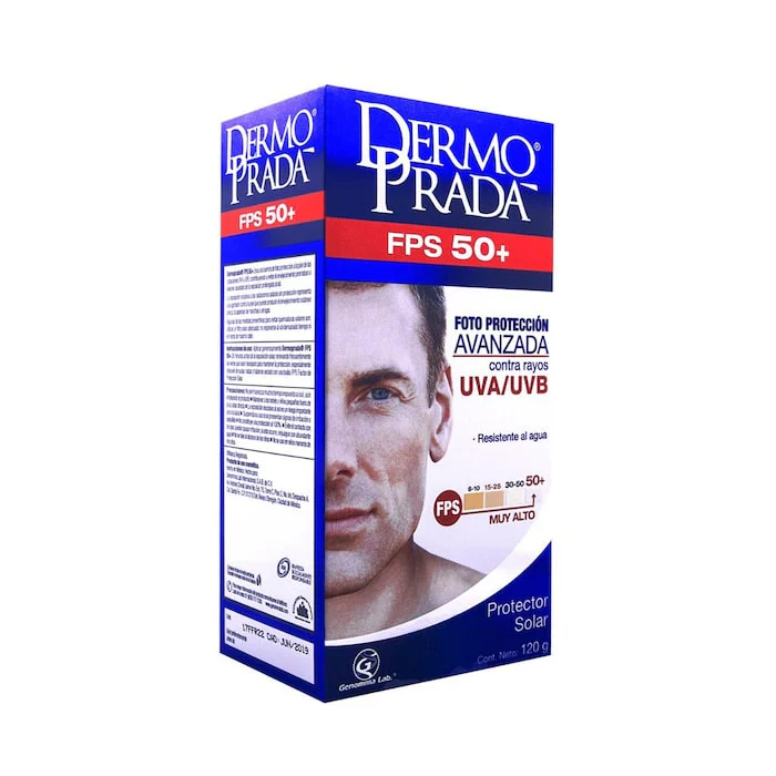 Bloqueador Dermoprada Escudo Solar Fps 50 120 G