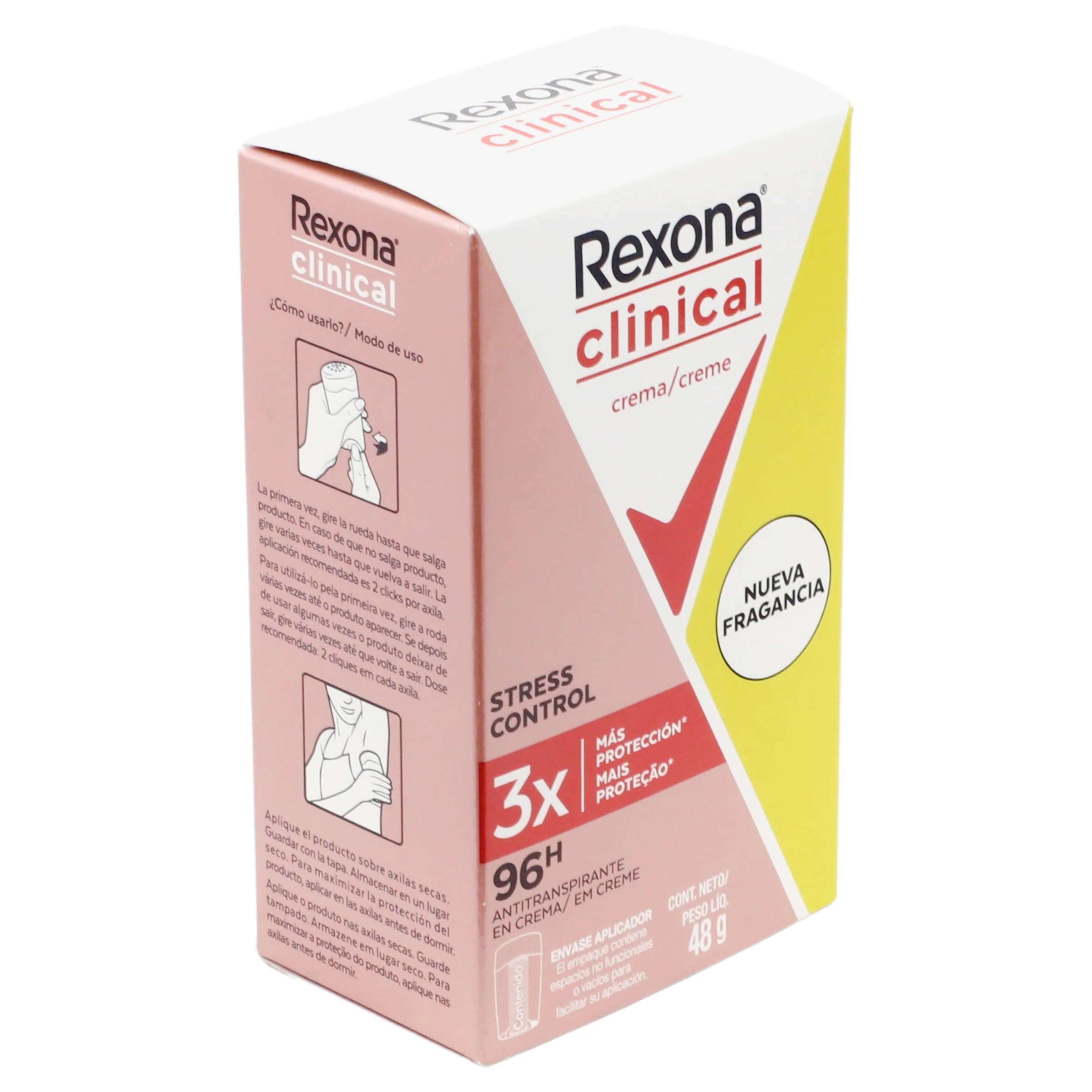 Desodorante Rex Wom Clin Crema Stress48 G - Image 2
