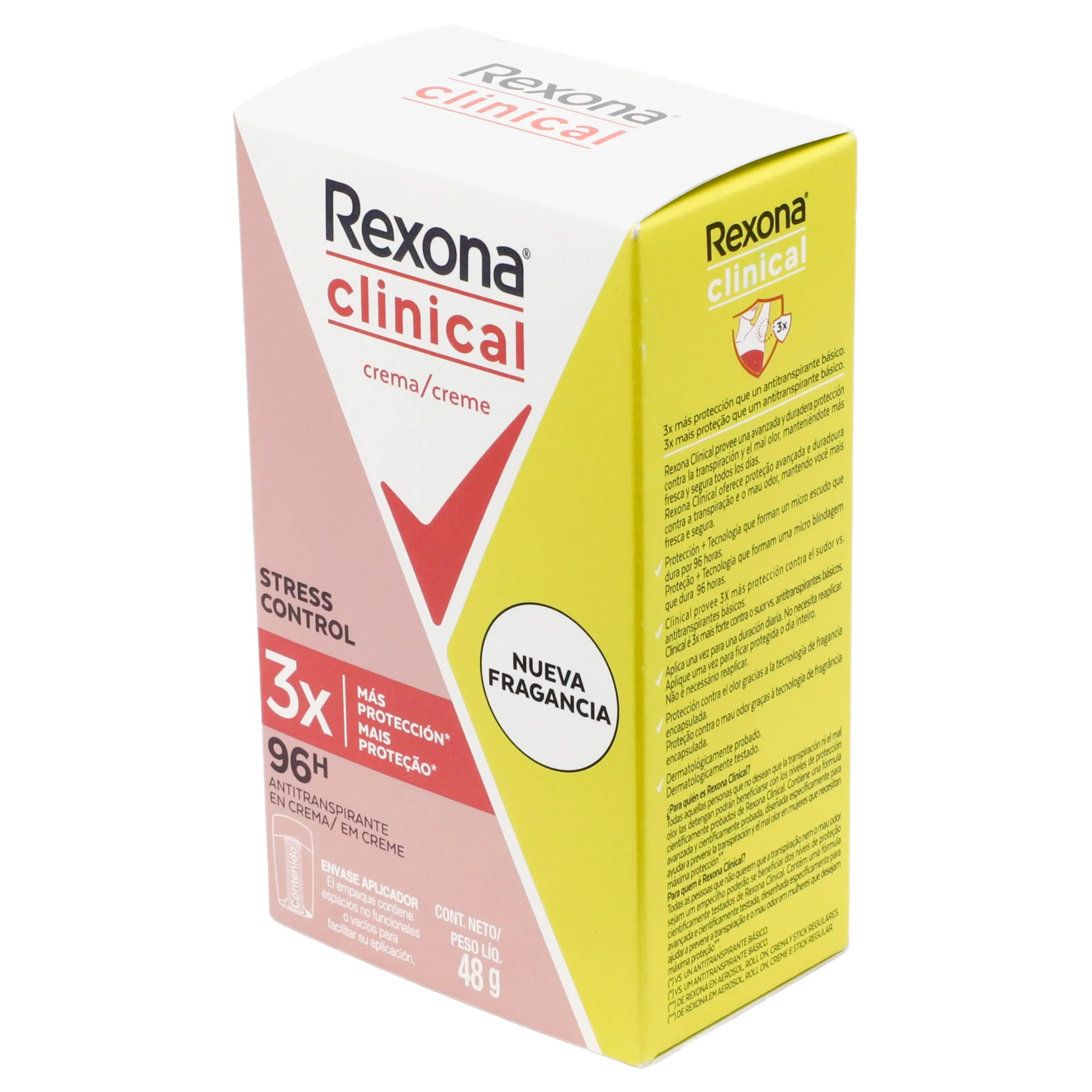 Desodorante Rex Wom Clin Crema Stress48 G - Image 3