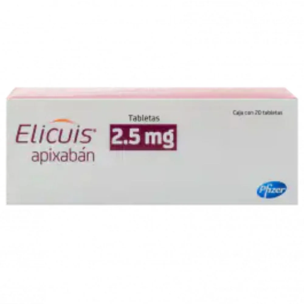 Elicuis 2.5 Mg Oral Tabletas 20