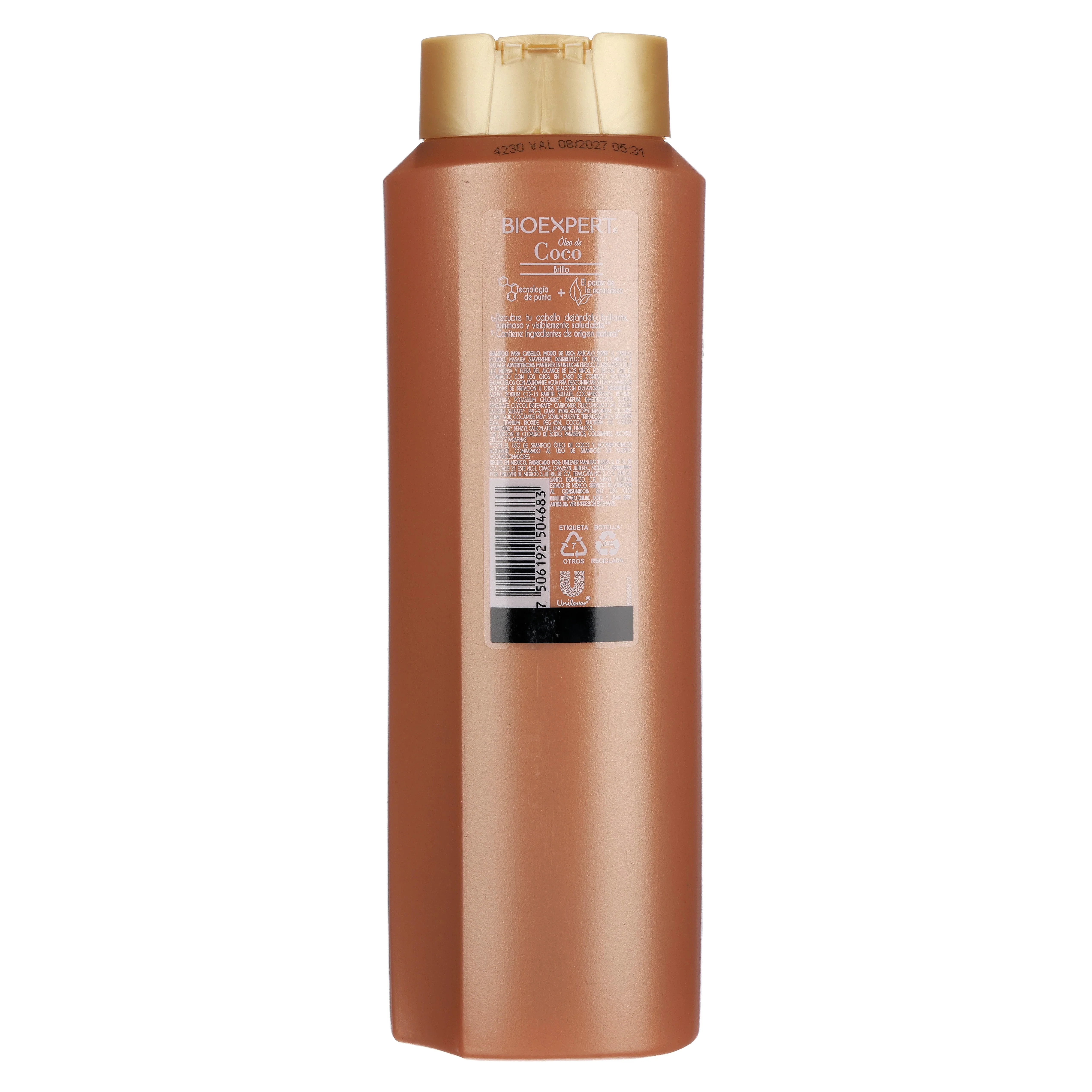 Shampoo Bioexpert Brillo 650 Ml - Image 6