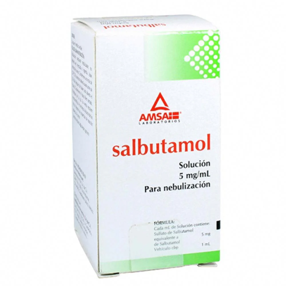 Salbutamol Solucion Nebulizador 5 Mg/10 Ml Frasco