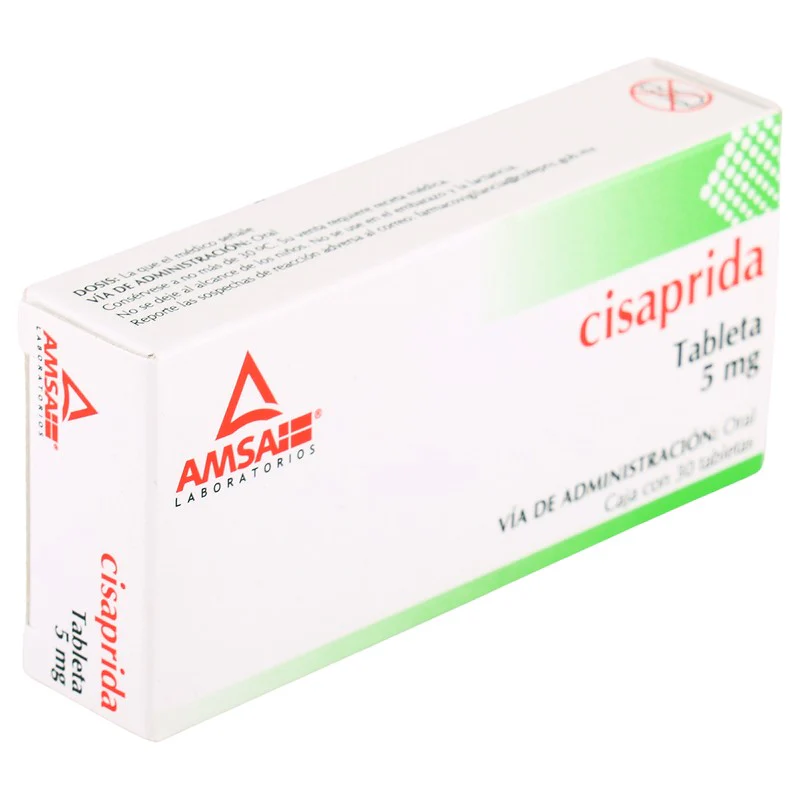 Cisaprida 5 Mg Con 30 Tabletas Amsa - Image 4