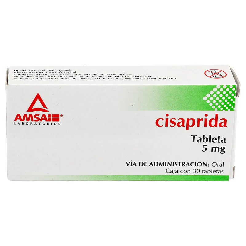 Cisaprida 5 Mg Con 30 Tabletas Amsa - Image 5