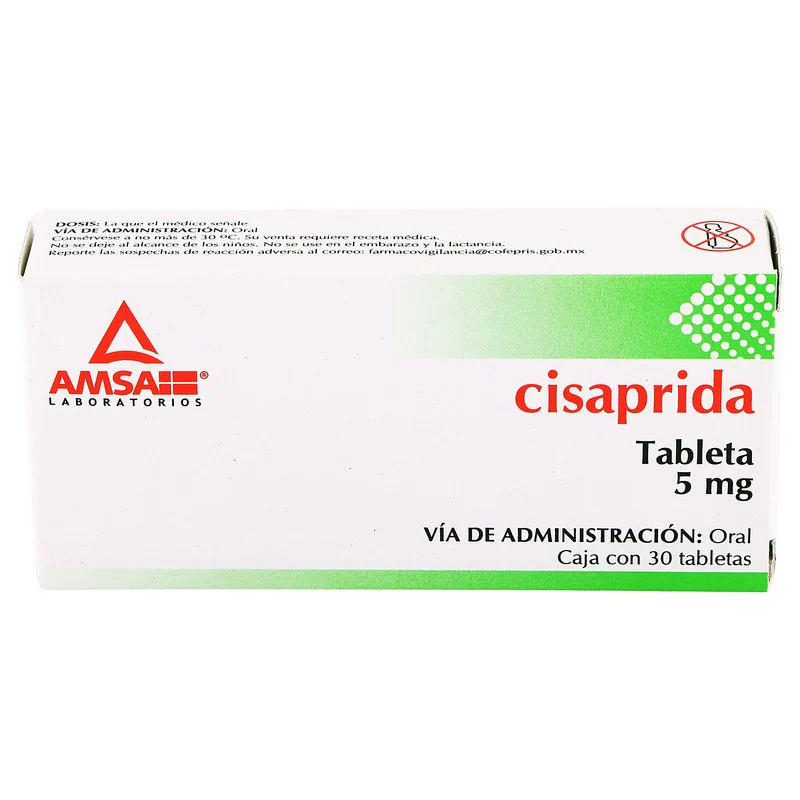 Cisaprida 5 Mg Con 30 Tabletas Amsa - Image 6