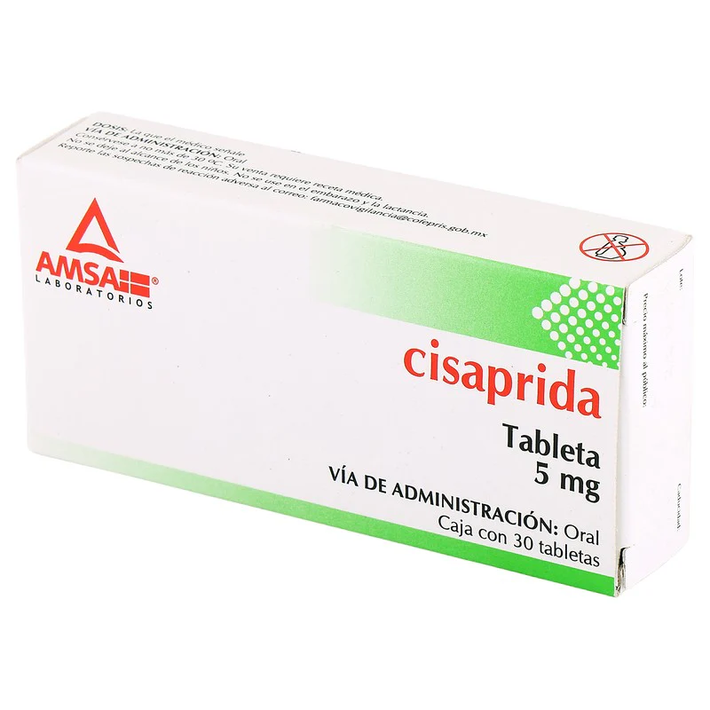 Cisaprida 5 Mg Con 30 Tabletas Amsa - Image 7