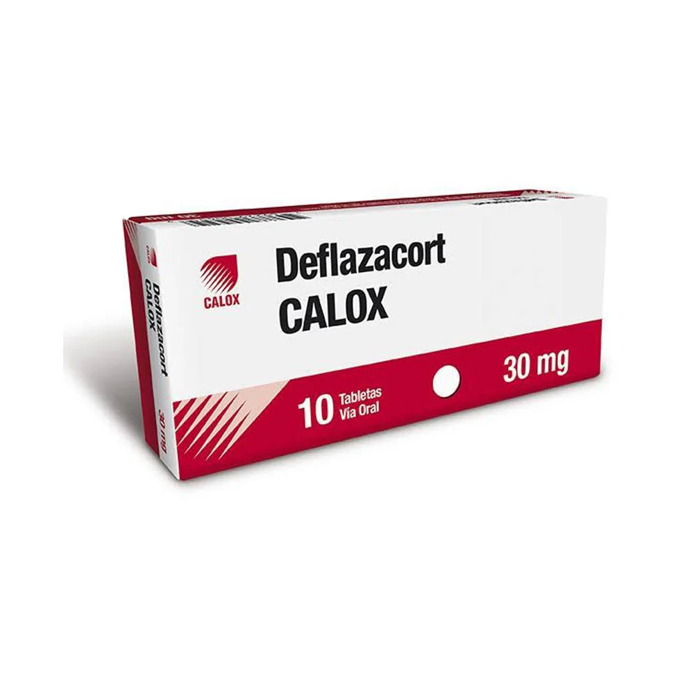 Deflazacort 30 Mg Con 10 Tabletas