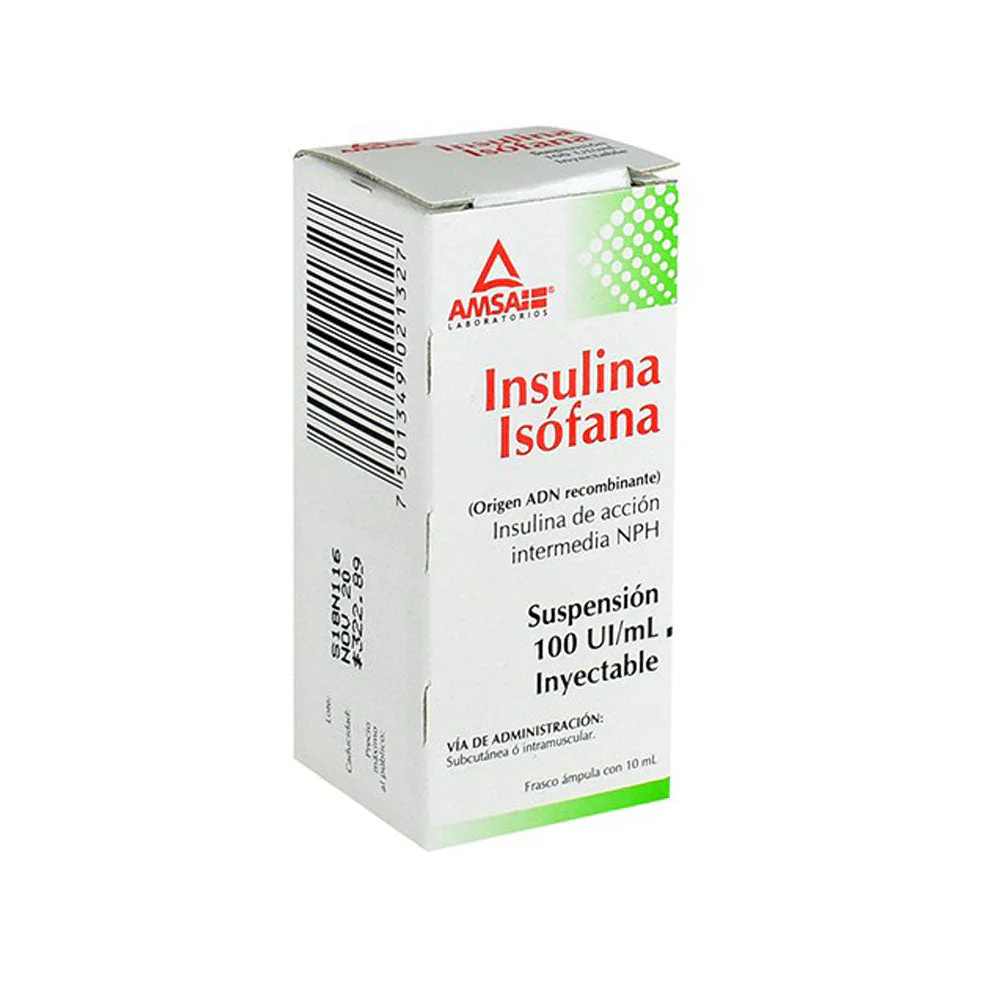 Insulina Isofana Interm/Nph10 Ml/Insulex Uneme