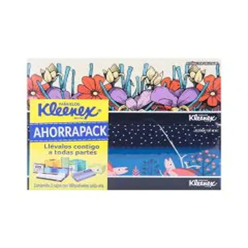 Pañuelo Kleenex Ahorrapack Con 2 Cajas Con 180 Piezas